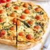 APERI: QUICHE DE ESPINAFRE C/ TOMATE CEREJA FATIA 