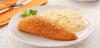FILÉ DE FRANGO À MILANESA COM CREME DE MILHO