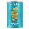BATATA CROCKS VINAGRE E SAL 45G