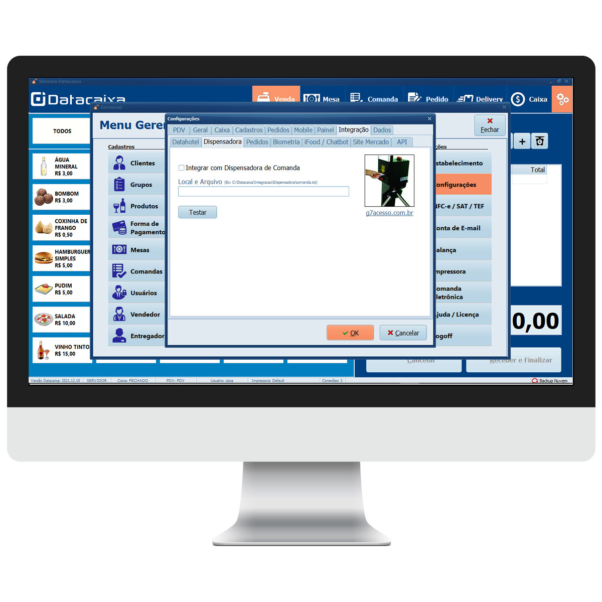 dispensadora-comanda | Datacaixa dispensadora-comanda