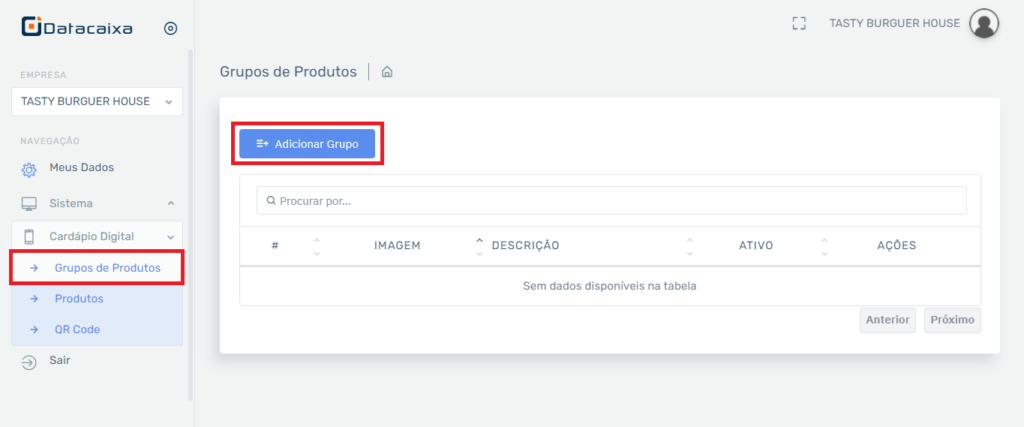 cardapio-adicionar-grupo-1 | Datacaixa