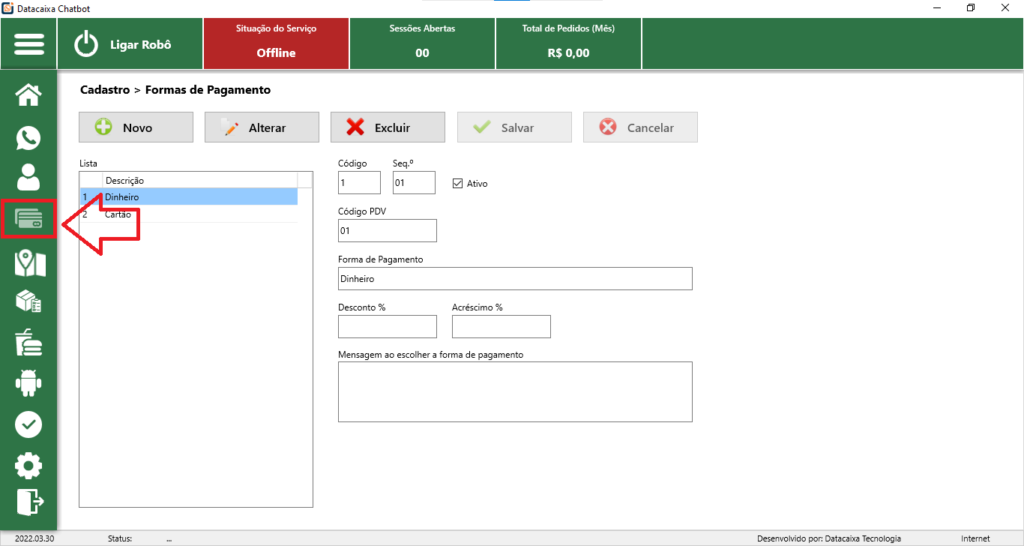 forma-pagamento | Datacaixa