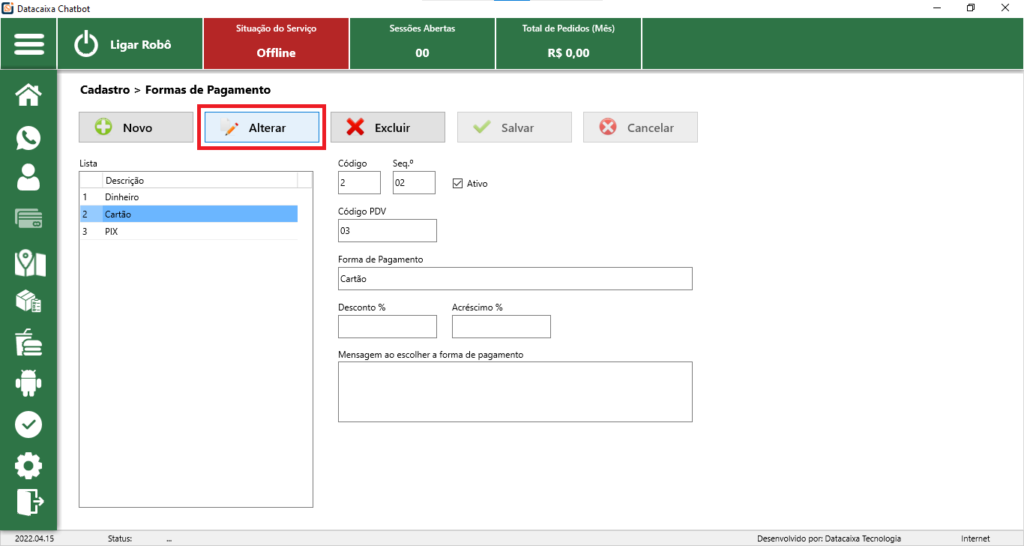 forma-pagamento-alterar | Datacaixa