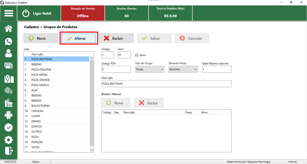 grupo-produtos-alterar | Datacaixa