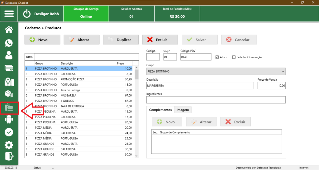 produtos | Datacaixa