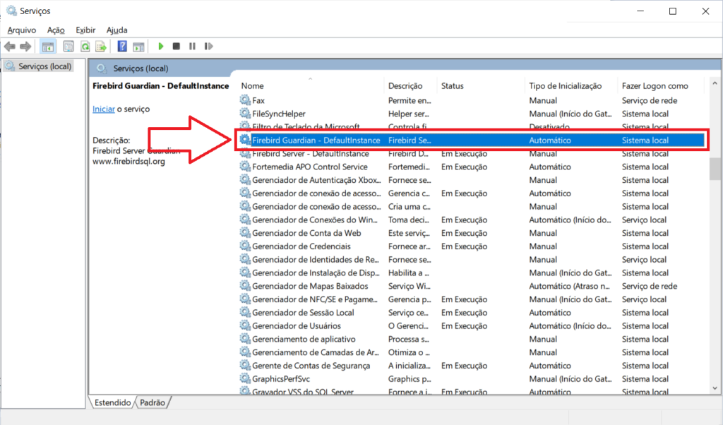 servico-firebird-guardian | Datacaixa