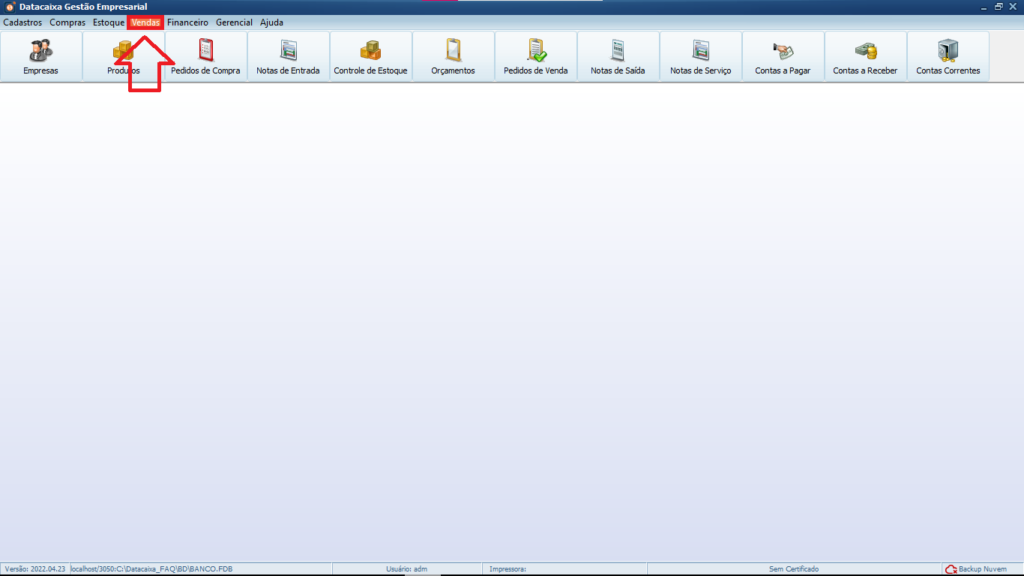 VENDAS | Datacaixa VENDAS