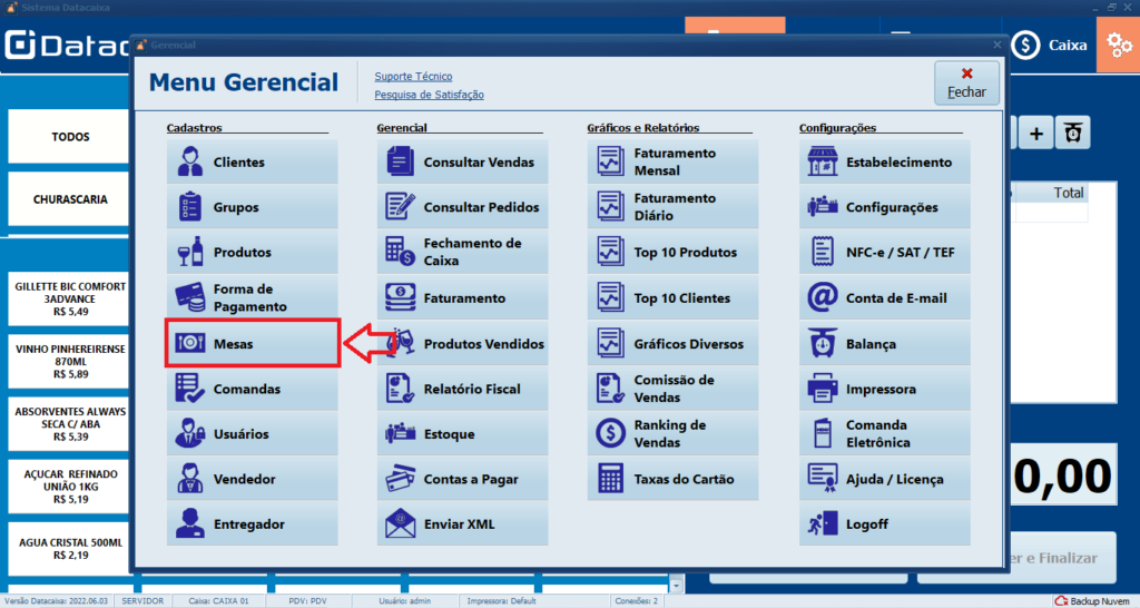 MESAS | Datacaixa MESAS