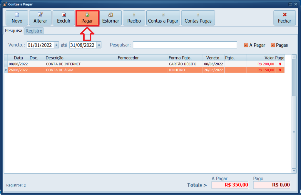 PAGAR CONTA | Datacaixa PAGAR CONTA