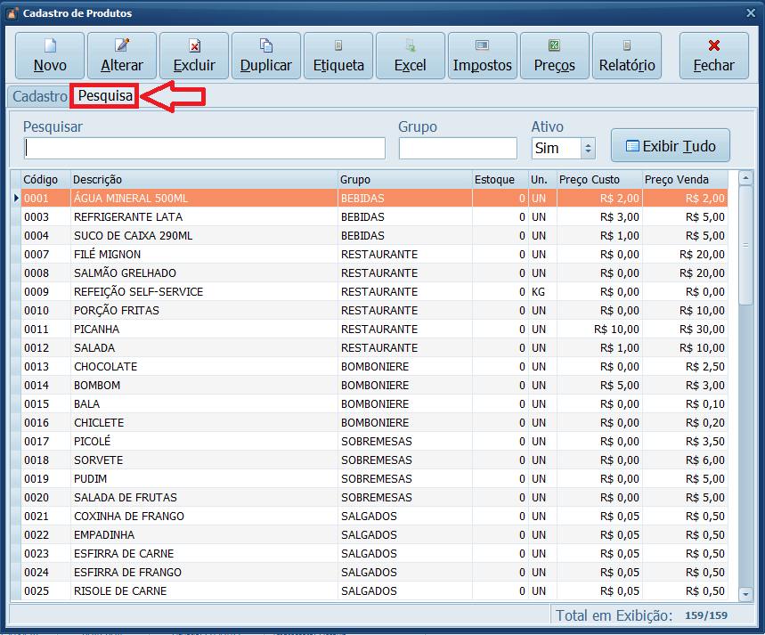 PESQUISA PRODUTOS | Datacaixa PESQUISA PRODUTOS