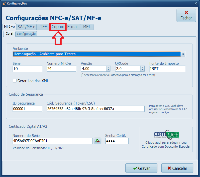 CUPOM | Datacaixa CUPOM
