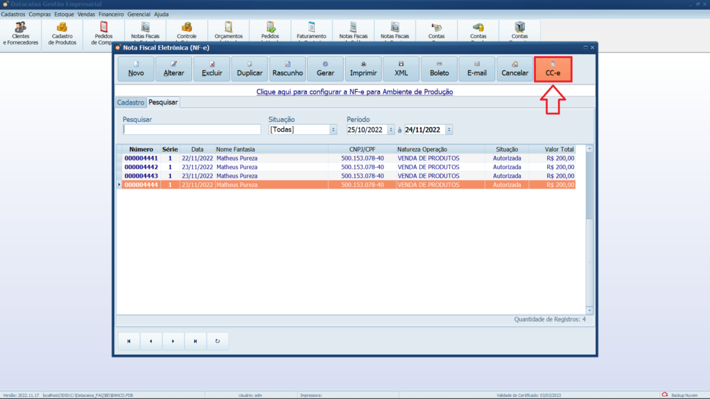 Clique-em-CC-e | Datacaixa Clique-em-CC