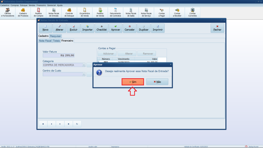 Confirme-a-aprovacao | Datacaixa