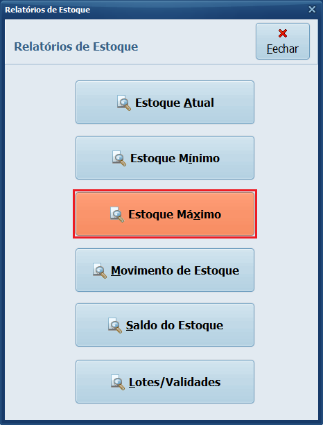 Estoque Máximo