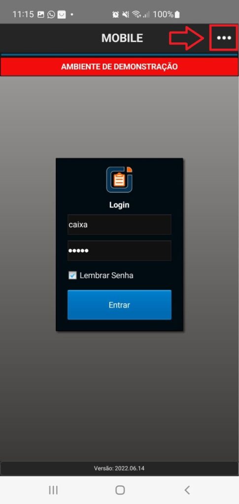 Mobile Configuracoes | Datacaixa Mobile Configuracoes