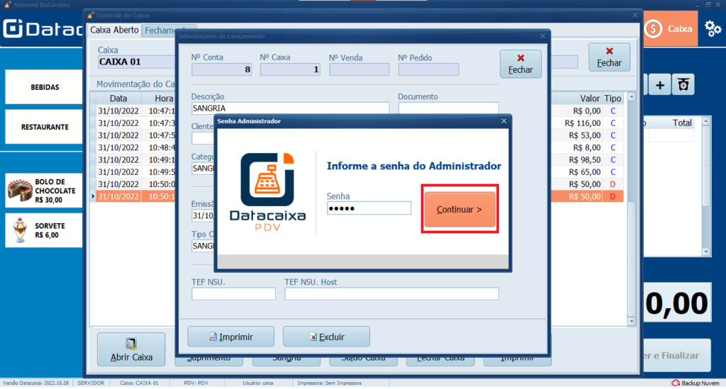 inserir-senha | Datacaixa Tecnologia