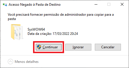sysWOW64-confirmar-acesso-a-pasta | Datacaixa