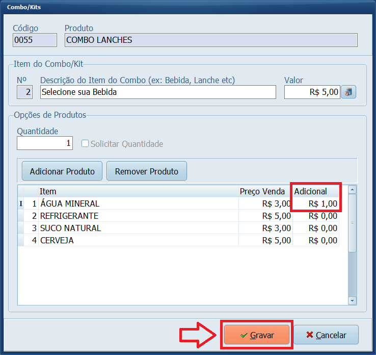 07-Gravar-Novo-Combo | Datacaixa