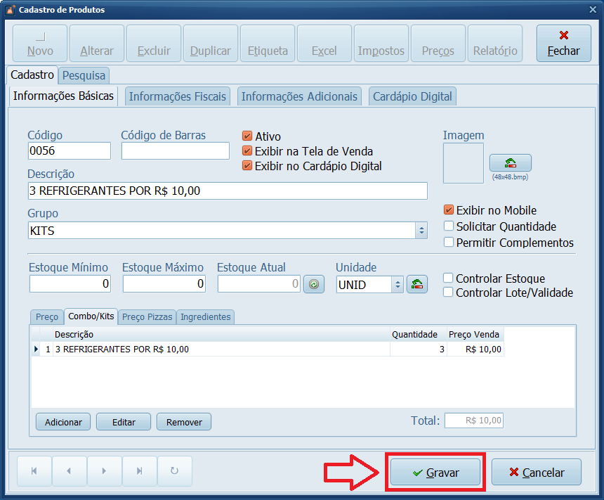 Combo-Promocional-Gravar | Datacaixa Combo Promocional Gravar