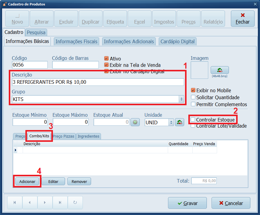 Combo Promocional | Datacaixa Combo Promocional