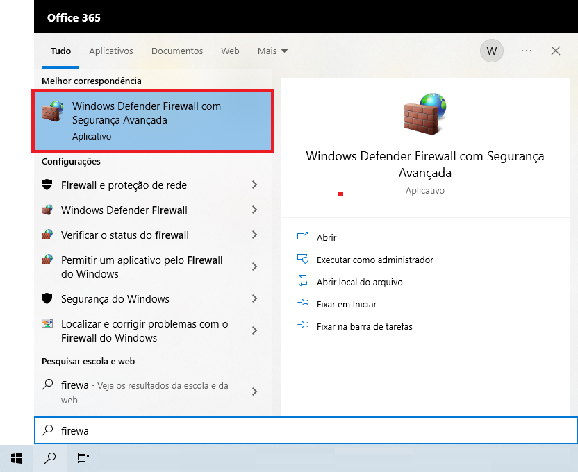 Pesquisa-Firewall | Datacaixa
