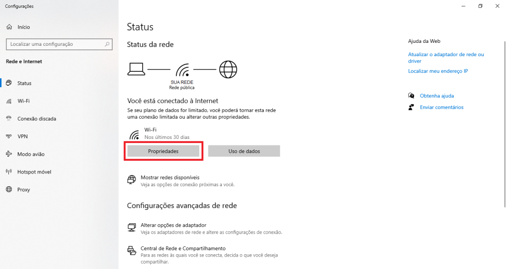 Rede Propriedades | Datacaixa Rede Propriedades