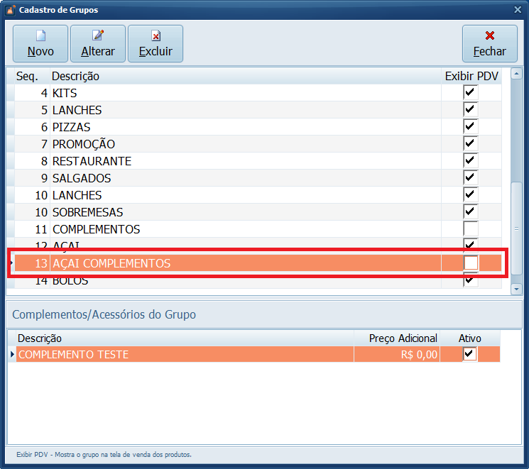 Grupo Alterado | Datacaixa Grupo Alterado