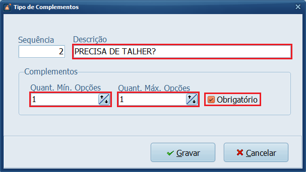 Precisa de Talher_Item_Max_Min_Obrigatório | Datacaixa