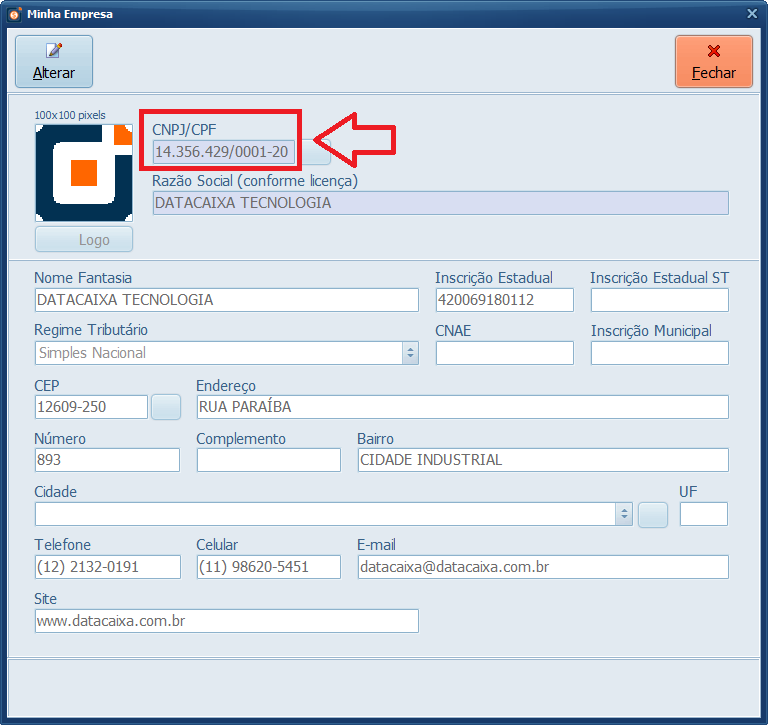 Gestão CNPJ | Datacaixa Gestão CNPJ