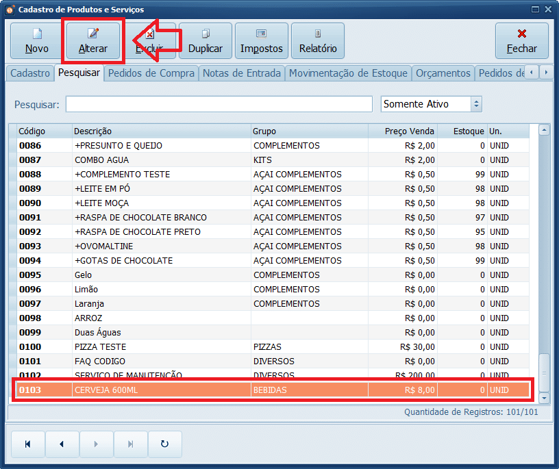02-Fator-Conversao-Alterar-Produto | Datacaixa