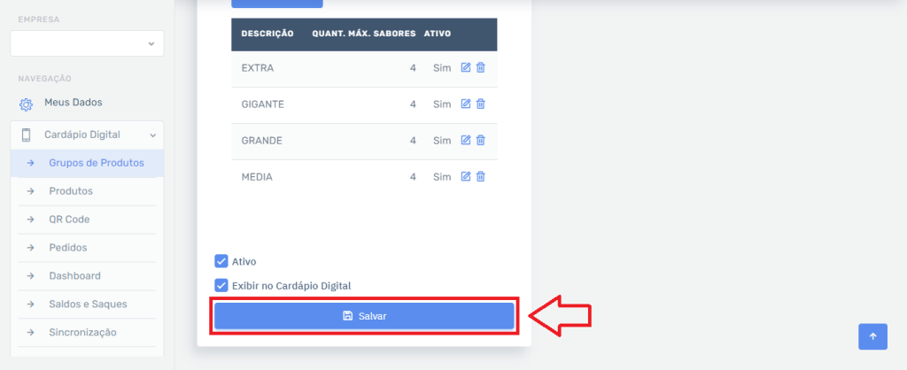 03-Cardapio-Grupo-Salvar | Datacaixa