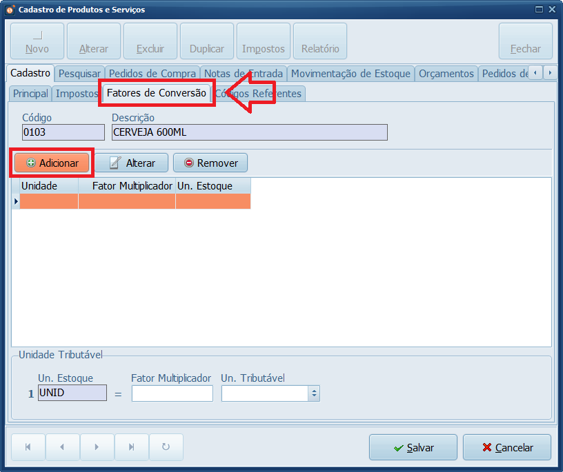 03-Fator-Conversao-Adicionar | Datacaixa