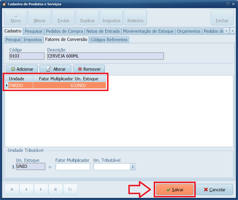 05-Fator-Conversao-Salvar-Produto | Datacaixa