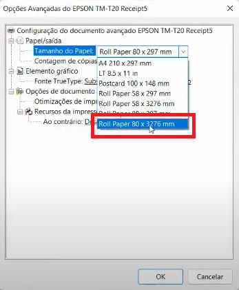 06-Tamanho-do-Papel | Datacaixa