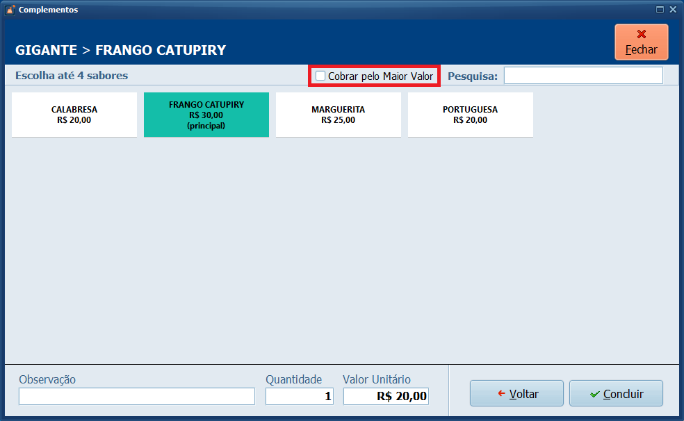 Cobrar-pelo-Maior-Valor | Datacaixa