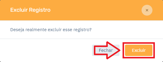 Taxa KM Excluir Confirmar no Cardápio | Datacaixa Taxa KM Excluir Confirmar no Cardápio