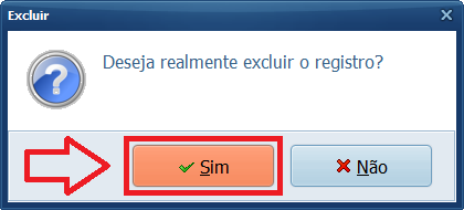 Taxa KM Excluir Sim | Datacaixa Taxa KM Excluir Sim