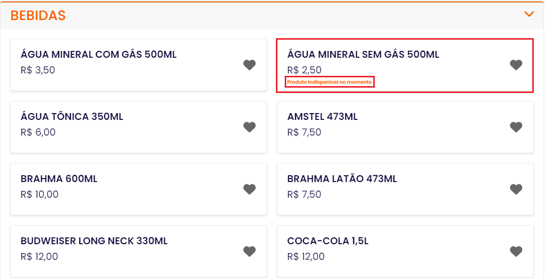 Disponibilidade do Produto: Indisponível 