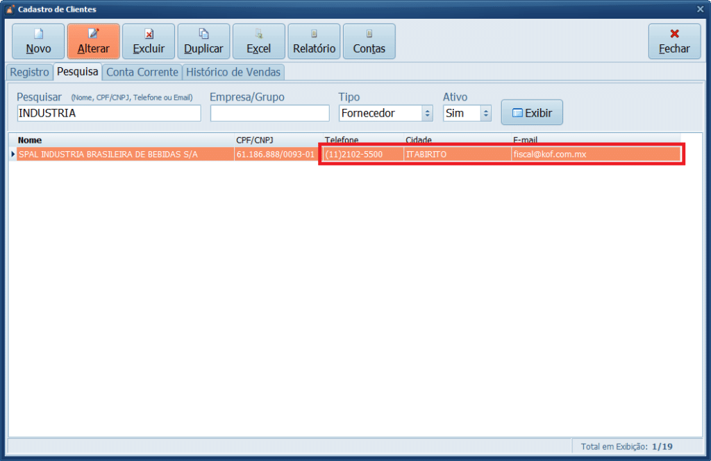 Fornecedor Atualizado | Datacaixa Fornecedor Atualizado