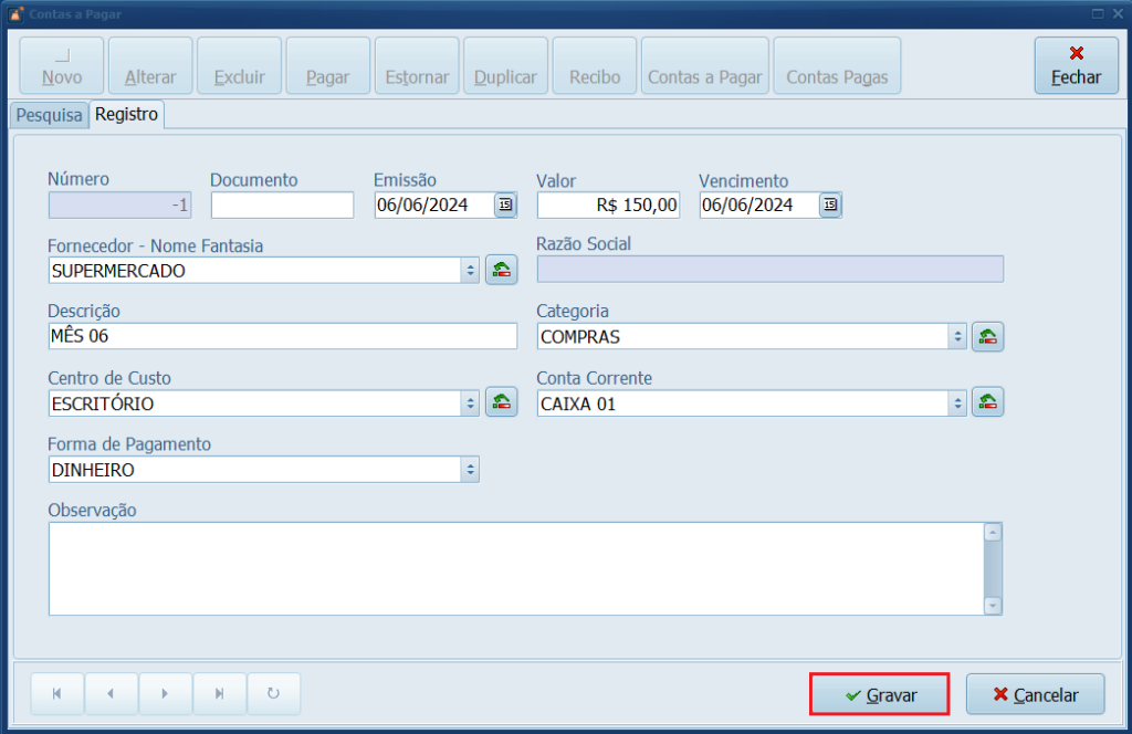 Compra-de-Mercadoria | Datacaixa
