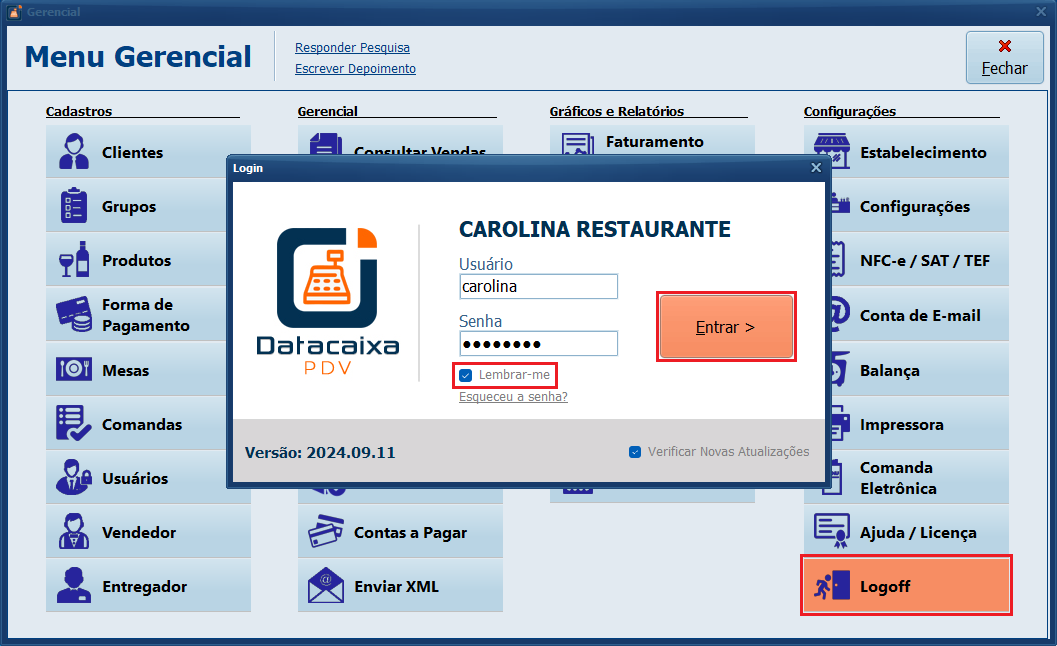 Lembrar-me_Senha | Datacaixa Lembrar-me da Senha