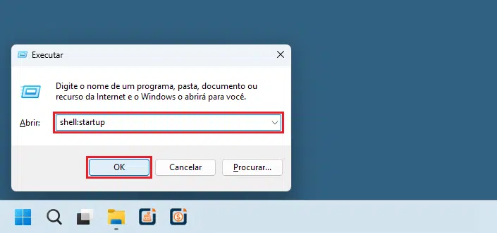 shell:startup