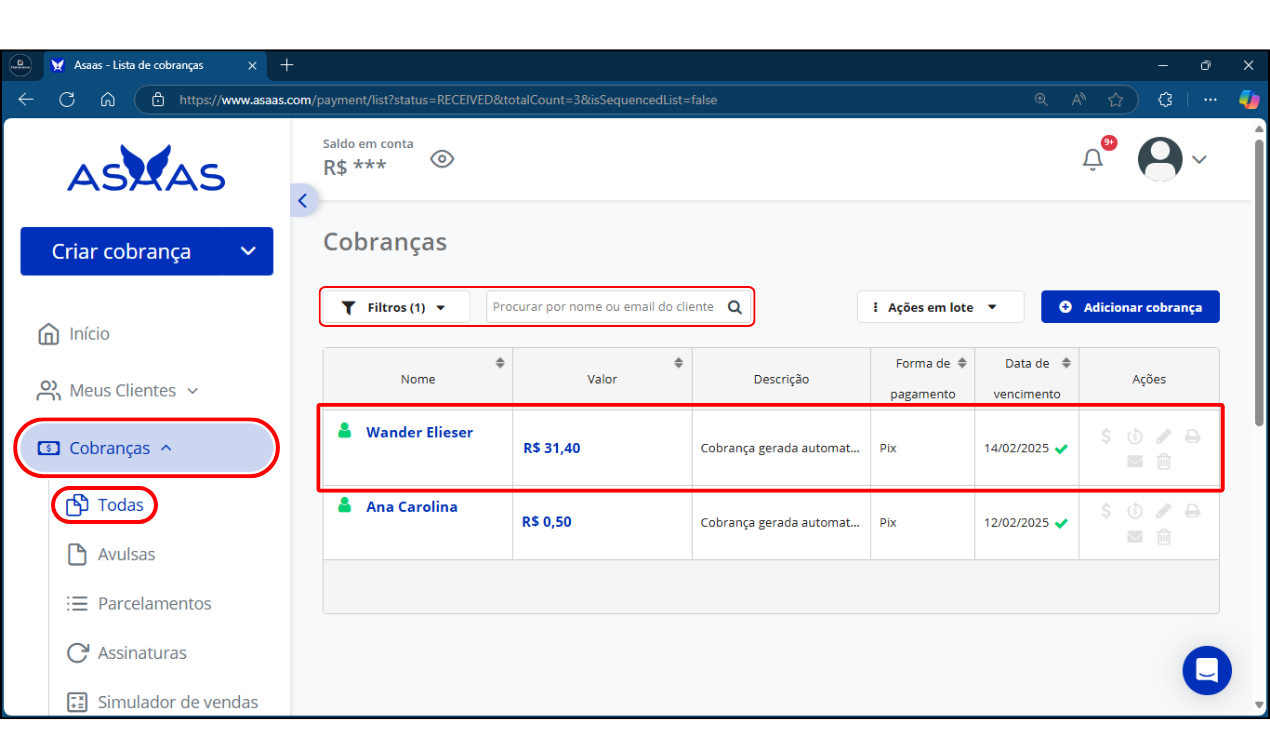 Cobranças_Todas_PIX_Asaas | Datacaixa