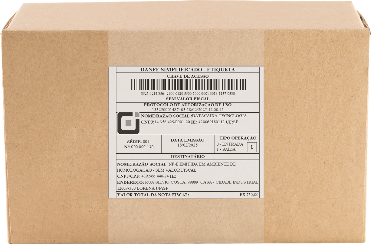 DANFE_Etiqueta_Gestão | Datacaixa