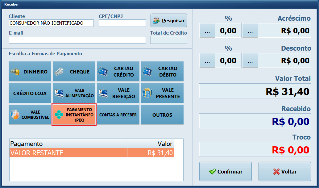 Pagamento Instantâneo PIX_Asaas_PDV | Datacaixa