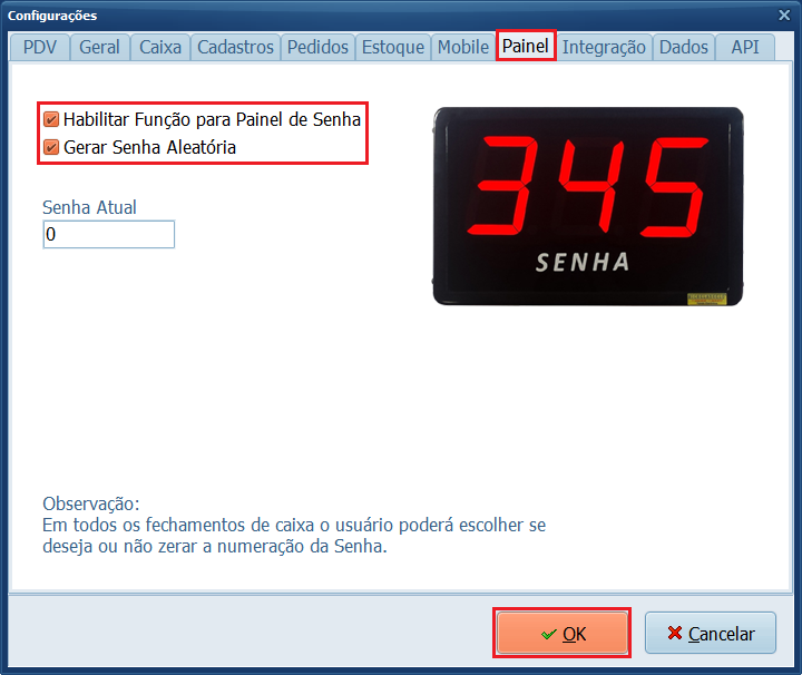 Painel Senha_Aleatória_OK | Datacaixa
