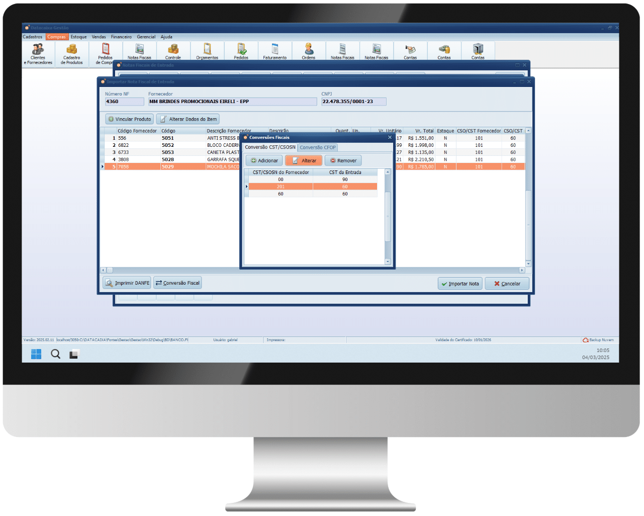 XML_Conversão_Gestão | Datacaixa