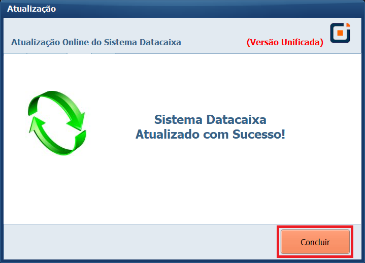 Atualizar o Sistema Datacaixa