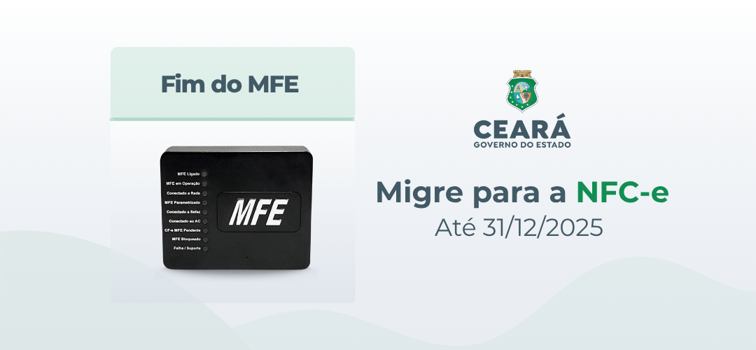 Fim do MFE no Estado do Ceará