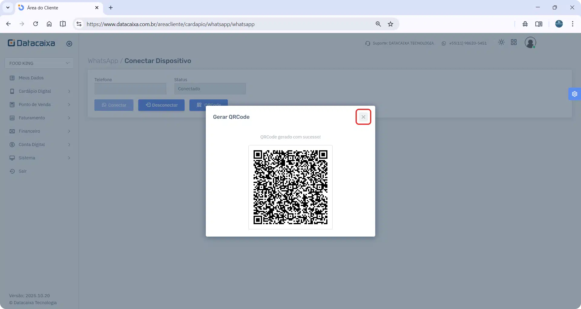 fechar-area-do-cliente | Datacaixa